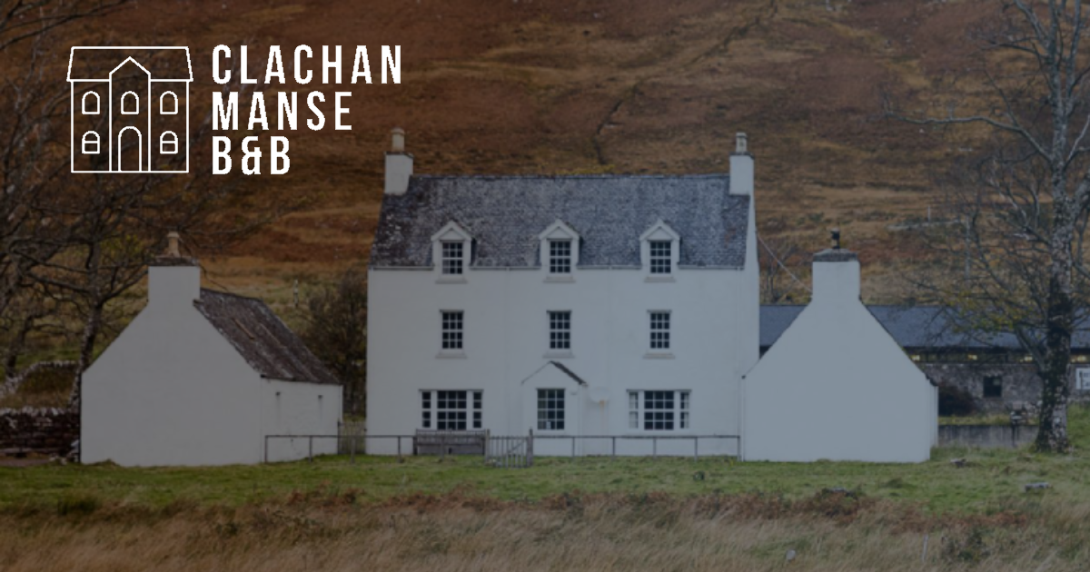 Clachan Manse B&B, Applecross. Stunning En Suite Rooms.